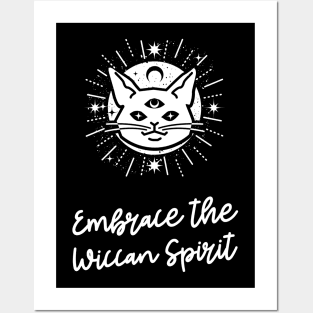 embrace the wiccan spirit Posters and Art